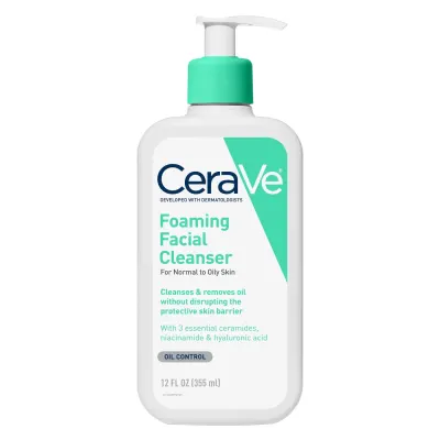 CeraVe Gel Limpeza Espumoso Pele Normal a Oleosa 355 ml