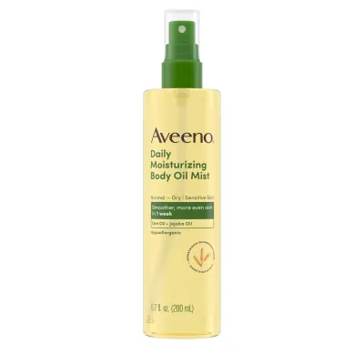 Aveeno Daily Moisturizing Huile Corporelle Spray Avoine Jojoba 200 ml