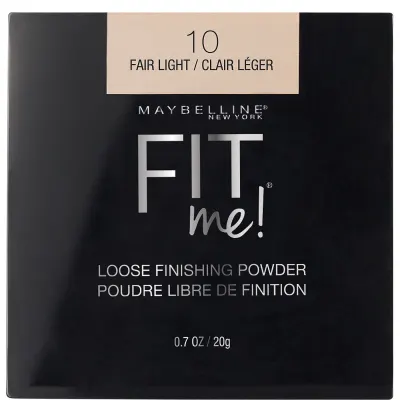 Maybelline Fit Me Pó Solto Acabamento 10 Fair Light 20g
