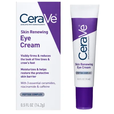 CeraVe Creme de Olhos Renovador com Péptidos e Cafeína 14 ml