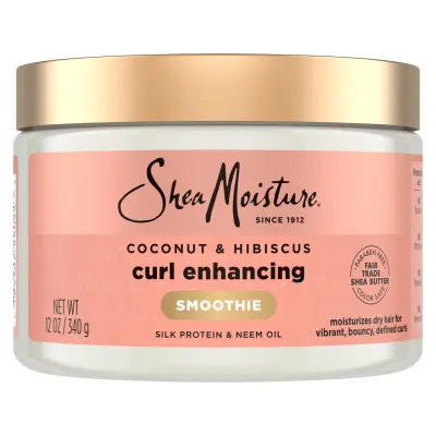 SheaMoisture Coconut & Hibiscus Creme Definidor de Caracóis 340g