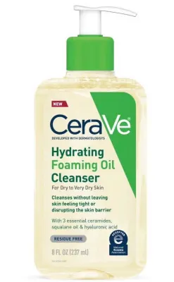 CeraVe Óleo de Limpeza Espumoso Hidratante 236 ml